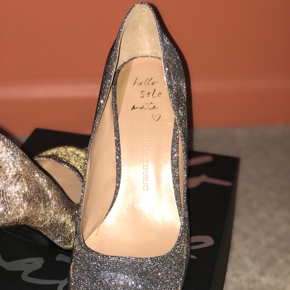 Sparkly Heels -banana republic - Picture 2 of 5